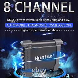 1008C Hantek 8CH Oscilloscope PC USB Automotive DAQ Program Generator Diagnostic