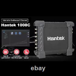 1008C Hantek 8CH Oscilloscope PC USB Automotive DAQ Program Generator Diagnostic
