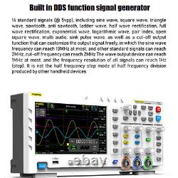 100MHz, 1014D FNIRSI Digital Oscilloscope Storage Dual Channel Signal Generator