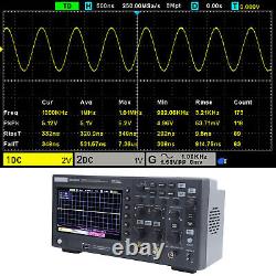 100MHz Digital Storage Oscilloscope Efficient 2CH 1GSa/s For Electronic Main