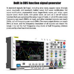 100MHz R7V2 2-Channel Storage Digital Oscilloscope Signal Generator FNIRSI 1014D