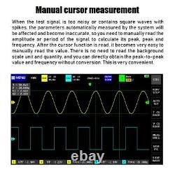 1013D 7 inch 2CH Digital Storage Oscilloscope 100MHz Bandwidth 1GS Sample Rate