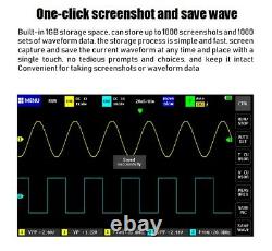 1013D 7 inch 2CH Digital Storage Oscilloscope 100MHz Bandwidth 1GS Sample Rate