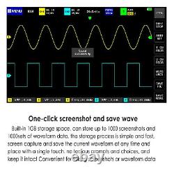 1013D 7 inch 2CH Digital Storage Oscilloscope 100MHz Bandwidth 1GS Sample Rate