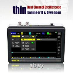 1013D 7 inch 2-CH Digital Tablet Oscilloscope 100MHz Bandwidth 1GS Sampling Rate