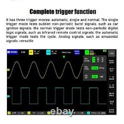 1013D Digital Storage Oscilloscope FFT 7inch 2CH display 100MHz Bandwidth 1GS/s