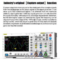 1014D 7TFT LCD Digital Oscilloscope 2 In 1 Dual Channel 1GSa/s Sampling f