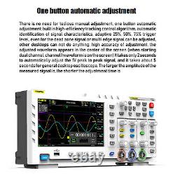 1014D 7 2Channel Tablet Oscilloscope Digital Storage Oscilloscope 100MHz