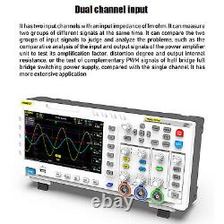 1014D 7 2Channel Tablet Oscilloscope Digital Storage Oscilloscope 100MHz