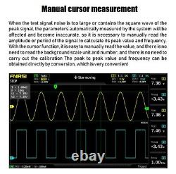 1014D 7 Digital Oscilloscope 2 Channels 1GB Storage 1GSa/s Sampling Rate