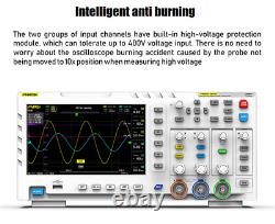 1014D 7 LCD 2 Channel Signal Generator Digital Storage Oscilloscope 100MHz 1GSa