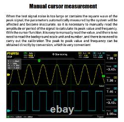 1014D 7 LCD 2 Channel Signal Generator Digital Storage Oscilloscope 100MHz 1GSa