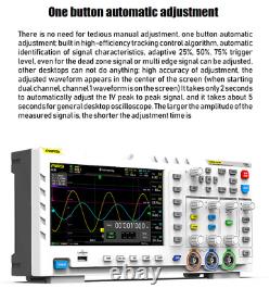 1014D 7 LCD 2 Dual-Channel Signal Generator Digital Storage Oscilloscope 1GB