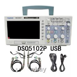 1P Hantek DSO5102P Digital Storage Oscilloscope 2 Channels 100MHz 1GSa/s