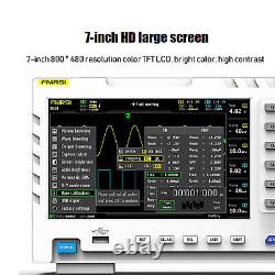 1Pcs Fnirsi-1014D Dual-Channel Digital Storage Oscilloscope Digital Oscilloscope