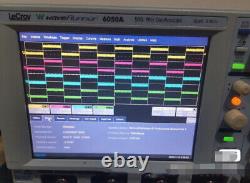 1pc Lecroy WaveRunner 6050A 500MHz, 4-Ch, 5GS/s, 2/4 Mpts Digital Oscilloscope