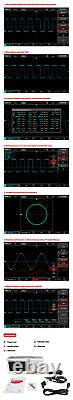 1x UNI-T UTD2072CL Digital Storage Oscilloscope 2 Channels 70MHz 500Ms/s 64kpts