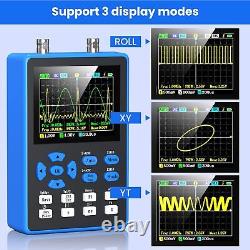 2.8 Digital Oscilloscope 2 Channels 120Mhz Bandwidth Signal Generator 500MSa/s