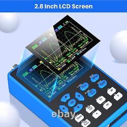 2.8 Digital Oscilloscope 2 Channels 120Mhz Bandwidth Signal Generator 500MSa/s