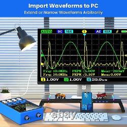 2.8 Digital Oscilloscope 2 Channels 120Mhz Bandwidth Signal Generator 500MSa/s