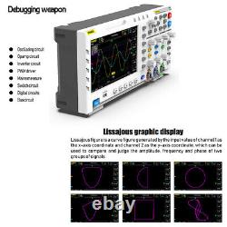 2-Channel 100MHz R7V2 Storage Digital Oscilloscope Signal Generator FNIRSI 1014D