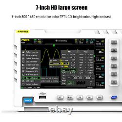 2-Channel 100MHz R7V2 Storage Digital Oscilloscope Signal Generator FNIRSI 1014D