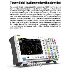 2-Channel 100MHz R7V2 Storage Digital Oscilloscope Signal Generator FNIRSI 1014D