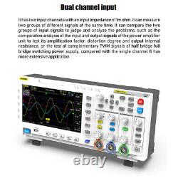 2-Channel 100MHz R7V2 Storage Digital Oscilloscope Signal Generator FNIRSI 1014D