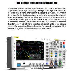 2-Channel 100MHz R7V2 Storage Digital Oscilloscope Signal Generator FNIRSI 1014D