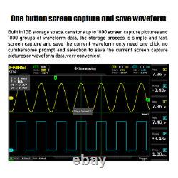 2-Channel 100MHz R7V2 Storage Digital Oscilloscope Signal Generator FNIRSI 1014D