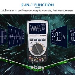 2-in-1 DC/AC Current Voltage Tester Intelligent Digital Oscilloscope Multimeter