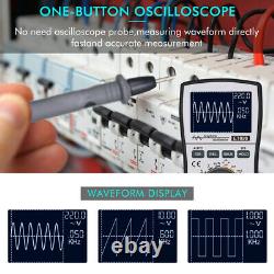 2-in-1 Handheld Digital Oscilloscope Storage Scopemeter True RMS DMM AC/DC Meter