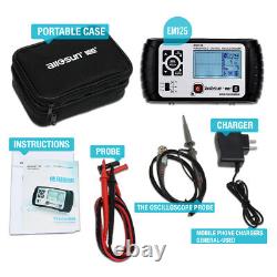 2 in 1 Handheld Oscilloscope Multimeter Portable Digital Automotive Storage 25MH