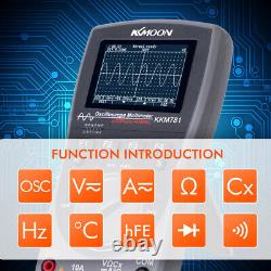 2in1 40MHz 200Msps Handheld Digital Storage Oscilloscope OSC Scope Meter U3Q3