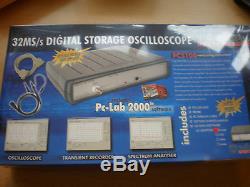 32MS/s digital storage oscilloscope made by Vellerman PCS100 UK stock Z58