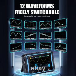 3-in-1 FNIRSI-2C53P LCD 2 Channel Signal Generator Digital Storage Oscilloscope