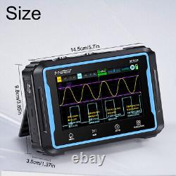 3-in-1 FNIRSI-2C53P LCD 2 Channel Signal Generator Digital Storage Oscilloscope