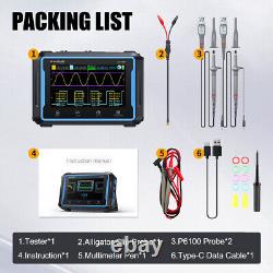 3-in-1 FNIRSI-2C53P LCD 2 Channel Signal Generator Digital Storage Oscilloscope