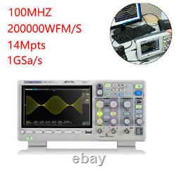7 2 Channel Tablet Oscilloscope Digital Phosphor Storage Oscilloscope 100MHz