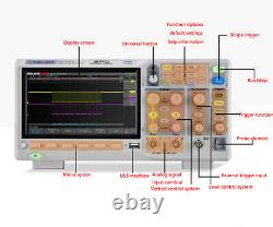 7 2 Channel Tablet Oscilloscope Digital Phosphor Storage Oscilloscope 100MHz