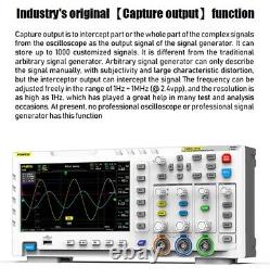 7 Inch FNIRSI 1014D 100M Digital Oscilloscope Input Signal Generator 1GB Storage