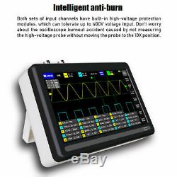 7 Inch Touch Screen Digital Tablet Oscilloscope 1GB Storage 100MHz Bandwidth