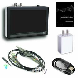 7 Inch Touch Screen Digital Tablet Oscilloscope 1GB Storage 100MHz Bandwidth