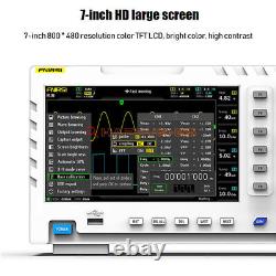 7 LCD FNIRSI-1014D 2 Channel Signal Generator Digital Storage Oscilloscope