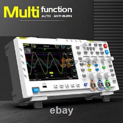 7 LCD FNIRSI-1014D 2 Channel Signal Generator Digital Storage Oscilloscope