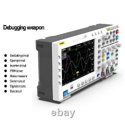 7 TFT LCD 2In1 Dual Channel Input Storage Oscilloscope Digital Signal Generat