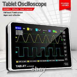 7 Tablet Oscilloscope Digital Storage 100MHz 1GS/s Sampling Rate US Plug