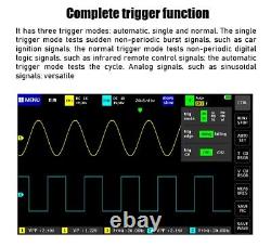 7 inch NIRSI 1013D Digital Tablet Oscilloscope 2CH 100MHz Bandwidth 1GS Sampling