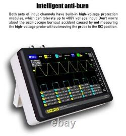 7 inch NIRSI 1013D Digital Tablet Oscilloscope 2CH 100MHz Bandwidth 1GS Sampling
