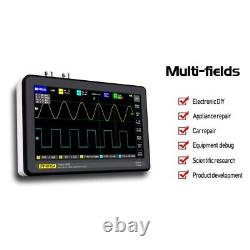 7 inch NIRSI 1013D Digital Tablet Oscilloscope 2CH 100MHz Bandwidth 1GS Sampling